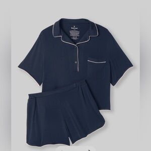 NWT- Navy Tommy John Downtime Pullover Pajama Set. Size L